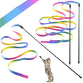 Varita Interactiva de Plumas para Gatos