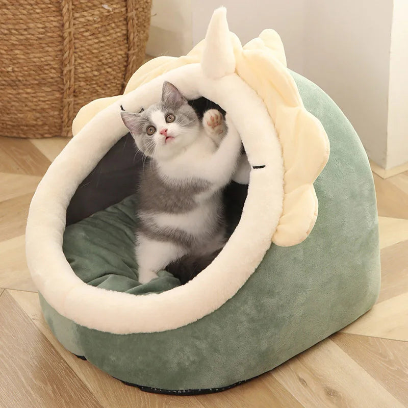 Cama Redonda Suave para Mascotas