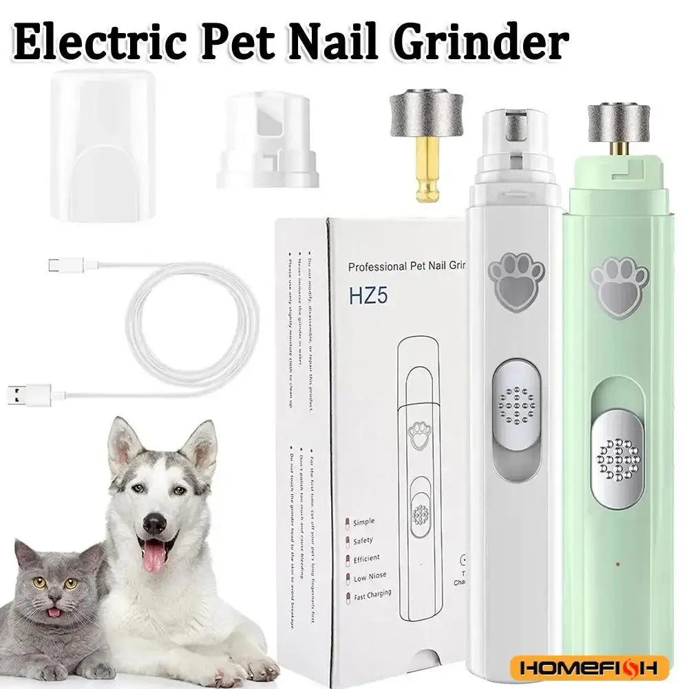 Lima eléctrica uñas perros y gatos - indoloro 3 velocidades