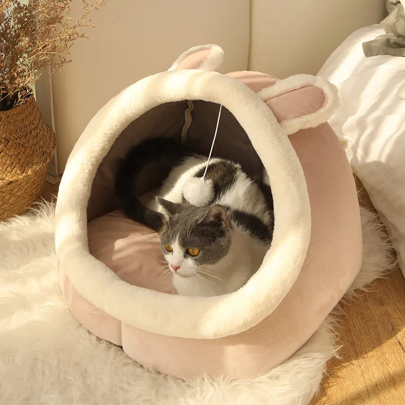 Cama Redonda Suave para Mascotas